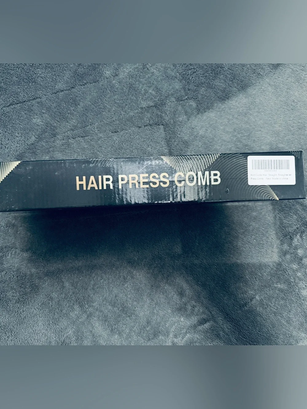 Hair press comb